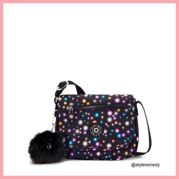 Handbags - Lightweight Crossbody Mini Bag, Water Resistant Nylon, Adjustable Strap